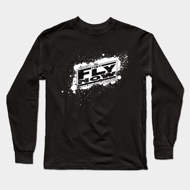 They Fly Now White Long Sleeve T-Shirt by ReidDesigns